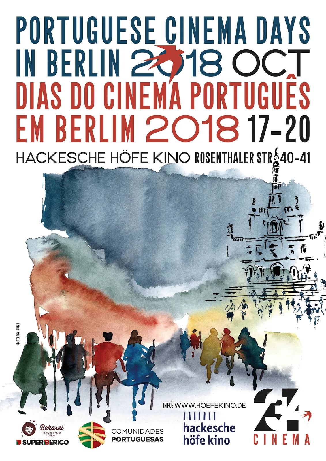 Plakat der Portuguese Cinema Days 2018