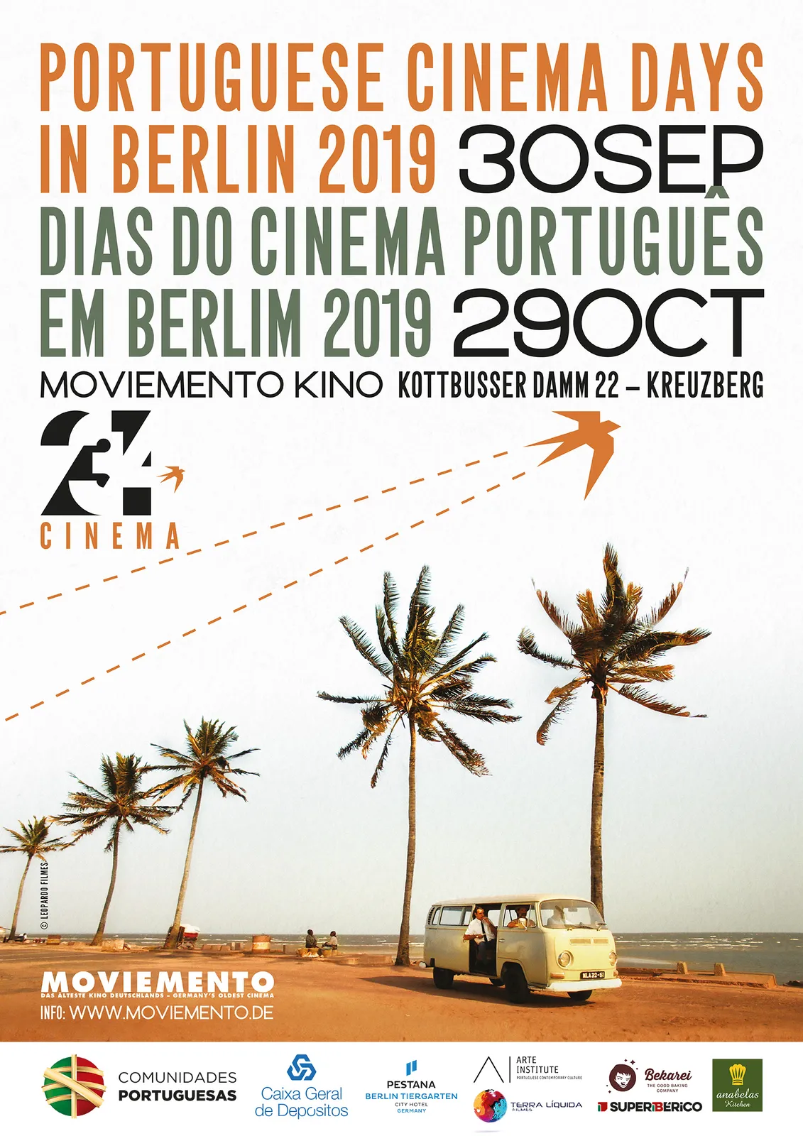 Plakat der Portuguese Cinema Days 2019