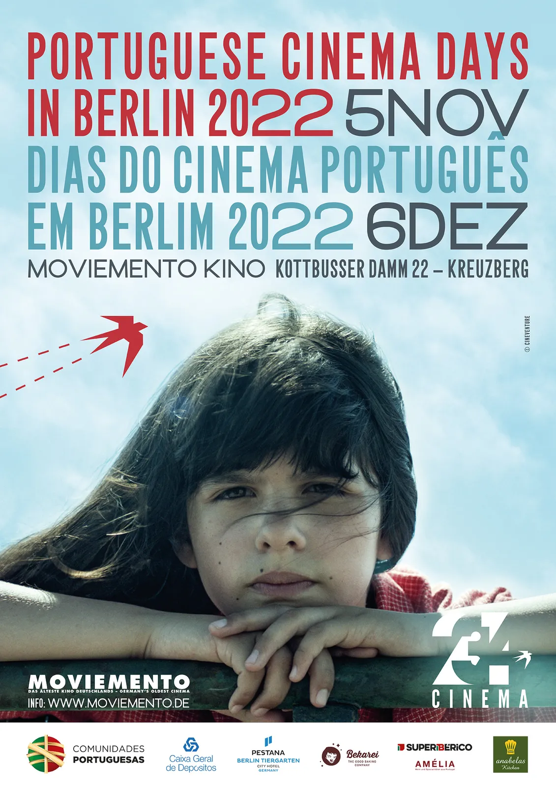 Plakat der Portuguese Cinema Days 2022