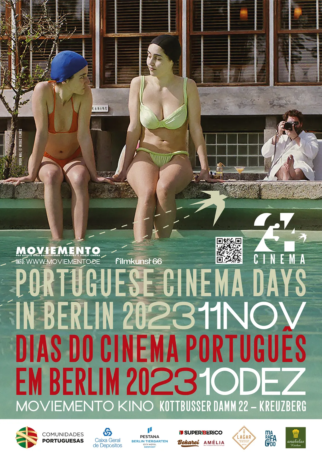 Plakat der Portuguese Cinema Days 2023